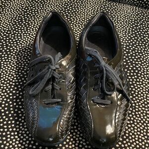 Cole Haan Black Woven Womens Athletic Shoes, size 8 B